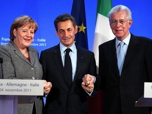 Sommet tripartite entre Italie, Allemagne et France
